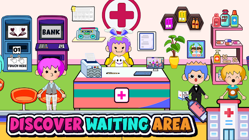 Android application My Dental Care : Pretend Town screenshort