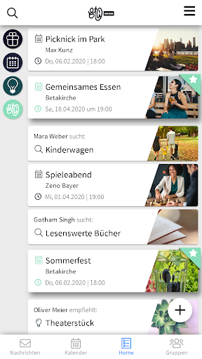 Android application Betakirche screenshort