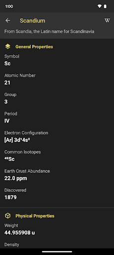 Periodic Table Screen 3