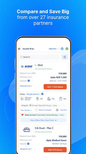 Policybazaar UAE- Compare.Save Screen 3