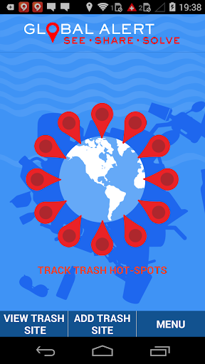 Android application Global Alert screenshort
