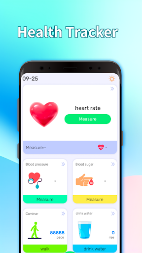 Android application Health Tracker screenshort