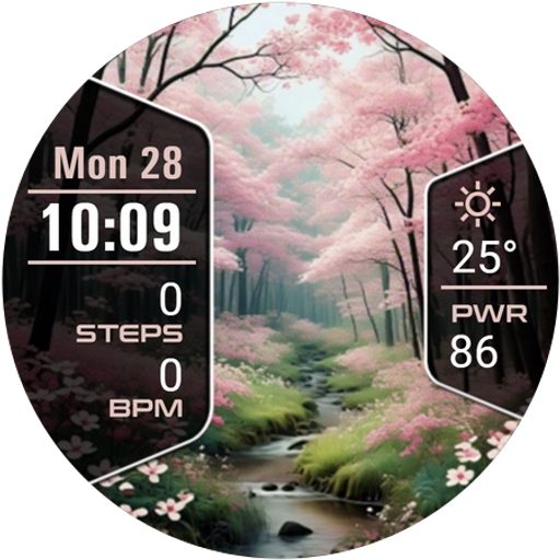 Dogwood Blooms Watch Face Download on Windows