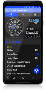 Dark ShockR HD Watch Face