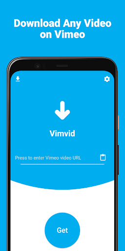 Android application Video Downloader for Vimeo screenshort
