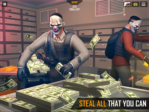 Real Gangster Bank Robber Game - Action - games