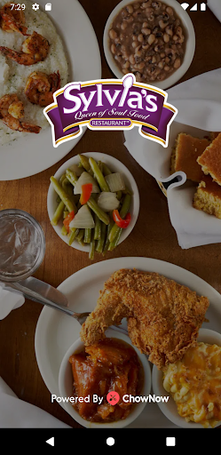 Android application Sylvia's Restaurant screenshort