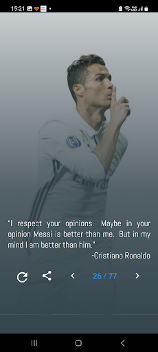 Cristiano Ronaldo Quotes - CR7 Screen 2
