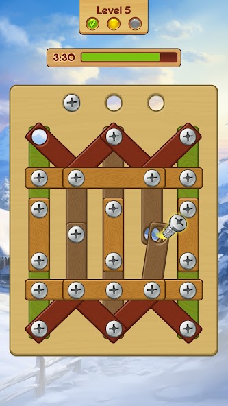 Wood Screw: Nuts And Bolts 1.0.23 APK + Мод (Unlimited money) за Android