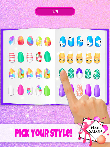 Android application Super Nail Salon: Fun Games screenshort