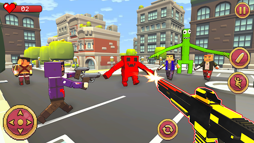 Android application Pixel Craft Battle FPS Shooter screenshort