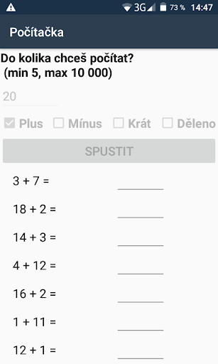 Počítačka Screen 3