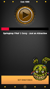 Captura de Pantalla 5 Springtrap Freddy Song Rington android