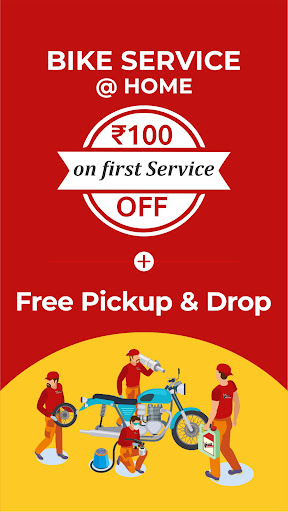 Android application Apna Mechanic Bike Service App screenshort