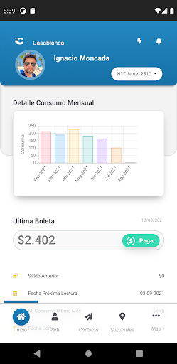 Casablanca App Screen 2