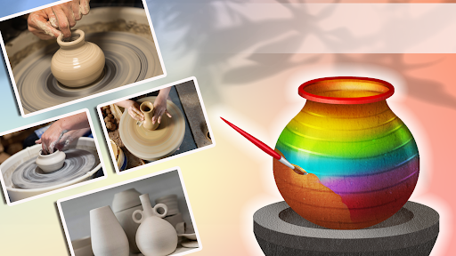 Pottery Clay Pot Art Games  screenshots 1