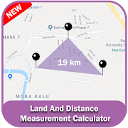 Distance and Area Measurement  Icon