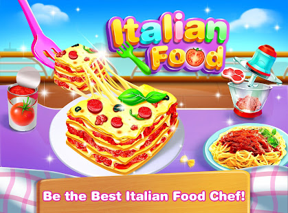 Cheese Lasagna Cooking -Italian Baked Pasta Game 1.7 screenshots 1