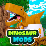 Cover Image of Download Dinosaur Mods for Minecraft  APK