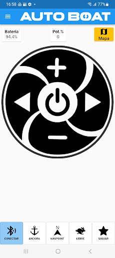 Android application AUTOBOAT screenshort