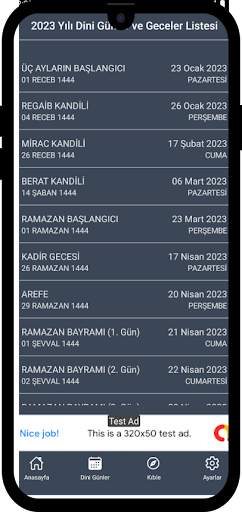Namazım Geldi Screen 2