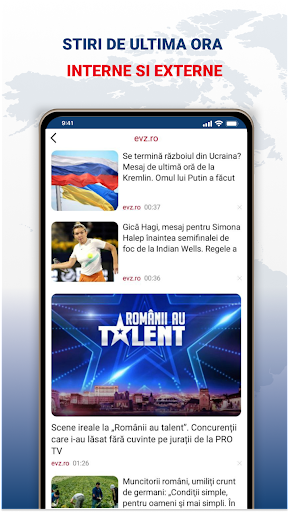 Android application Romania News screenshort