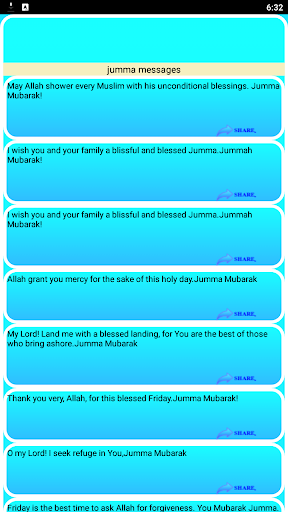 jumma message Screen 2