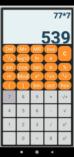 Aregonet Calculator Screen 2