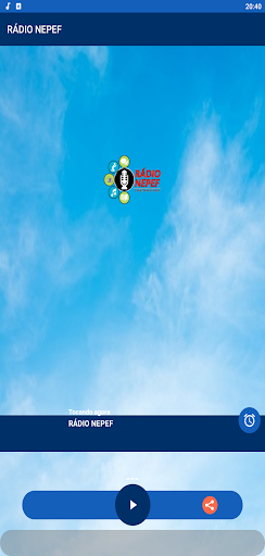 Android application Rádio NEPEF screenshort