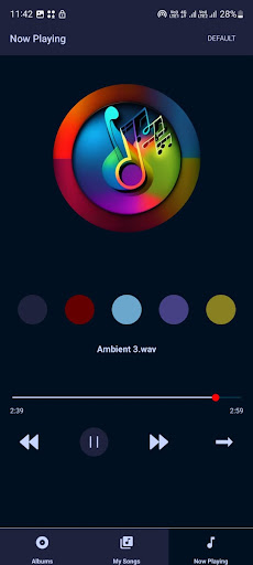 Android application Candle Melody screenshort