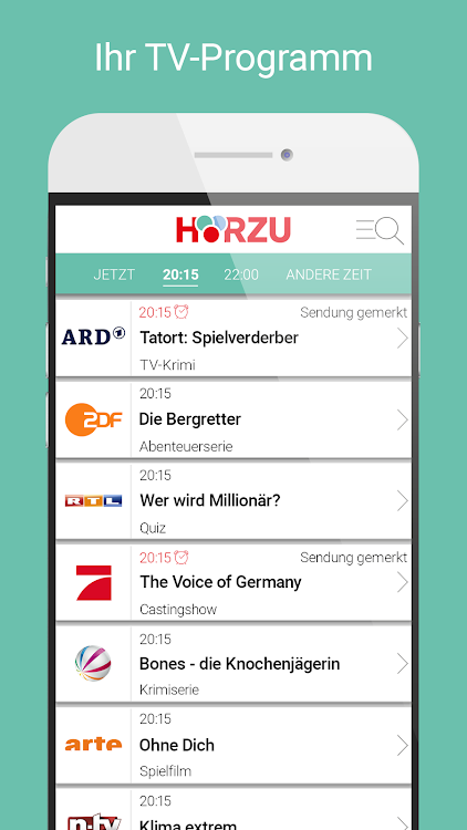 HÖRZU TV Programm als TV-App - 1.0.70 - (Android)
