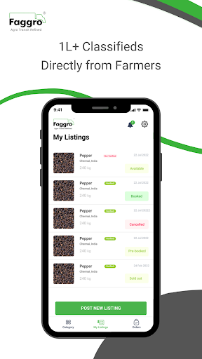 Faggro Trade Screen 3