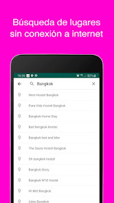 Screenshot 3 Mapa de Bangkok offline + Guía android