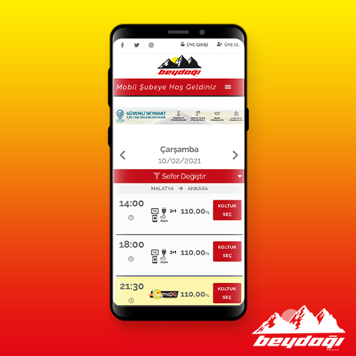 Android application Beydağı Turizm screenshort