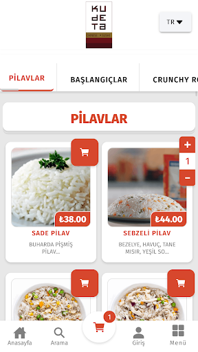 Android application Kudeta Chinese & Sushi screenshort