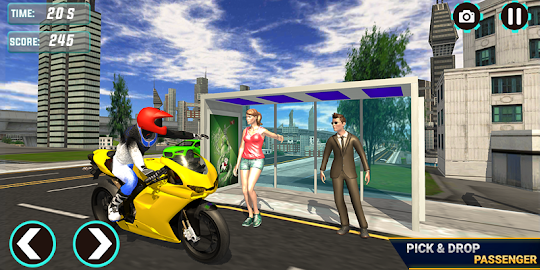Motorbike Taxi Simulator