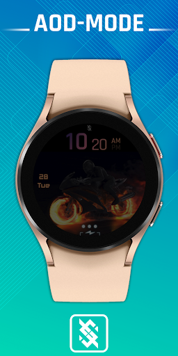 BFF6-Animation Motorcycle Fire Screen 2
