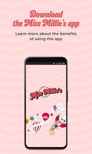Android application Miss Millie's screenshort