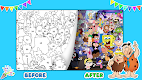 screenshot of Cartoon Sticker Book - IQ Game