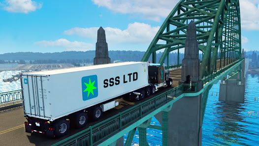 USA Heavy Truck Driving Simulator:Euro Truck Games  screenshots 3