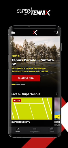 Android application SuperTenniX screenshort