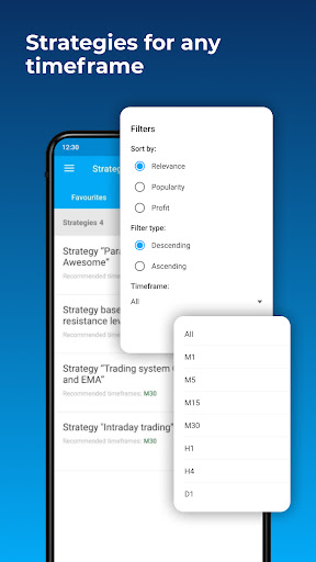 Screenshot of Forex – trading strategies