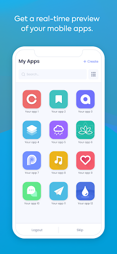 Android application AppMySite for WP screenshort