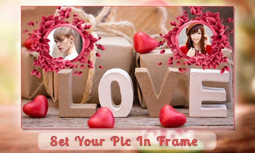 Romantic Dual Photo Frames HD Screen 2
