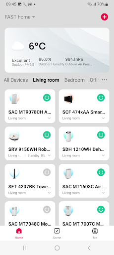 Sencor HOME Screen 2