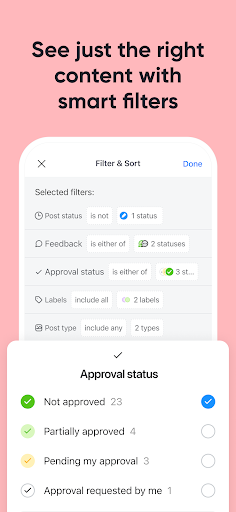 Screenshot of Planable Social Media Approval