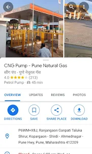 CNG Filling Stations Near Me