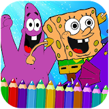 Sponge Coloring Game icon