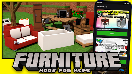 Furniture mod for Minecraft PE Screenshot 1 - AppWisp.com
