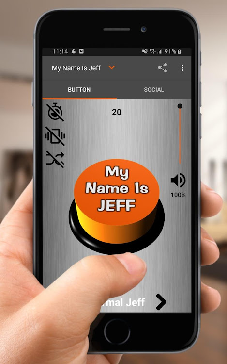 My Name Is Jeff Sound Button - 10.23.g - (Android)